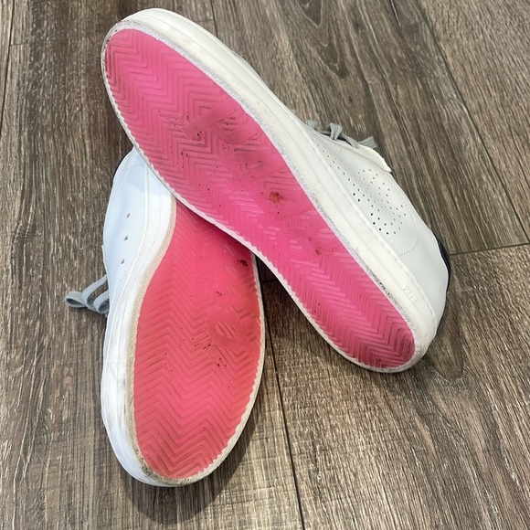 Women’s P448 John Houndstooth Sneaker Shoe White Pink Black Size 37/7 - Picture 9 of 11